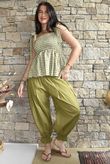 Nonni Gingham Bandeau Cami Olive